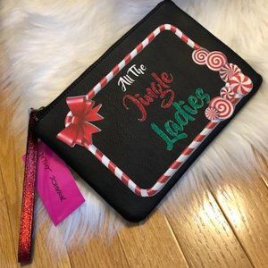 Betsey Johnson “All the Jingle Ladies” Wristlet